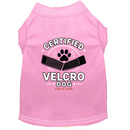 Certified Velcro Dog Shirt