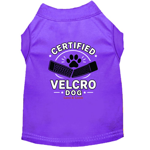Certified Velcro Dog Shirt
