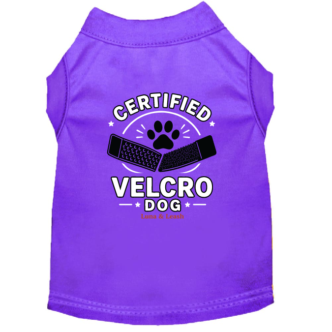 Certified Velcro Dog Shirt