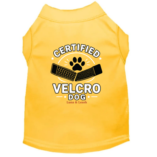 Certified Velcro Dog Shirt