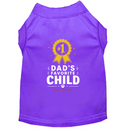 Dad's Favorite Child Dog Shirt