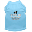 Please Do Not Distract Service Dog Shirt