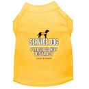 Please Do Not Distract Service Dog Shirt