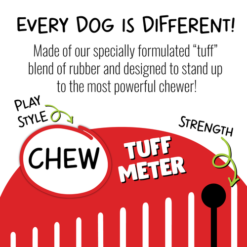 Jolly Tuff Treader Dog Chew Toy