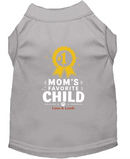 Mom's Favorite Child Dog Shirt