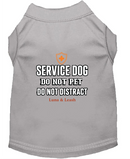 Do Not Pet Do Not Distract Service Dog Shirt