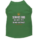 Do Not Pet Do Not Distract Service Dog Shirt