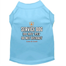Do Not Pet Do Not Distract Service Dog Shirt