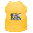 Do Not Pet Do Not Distract Service Dog Shirt