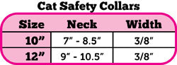 Crystal Kitten Safety Collar - Fits 7-8.5” Neck