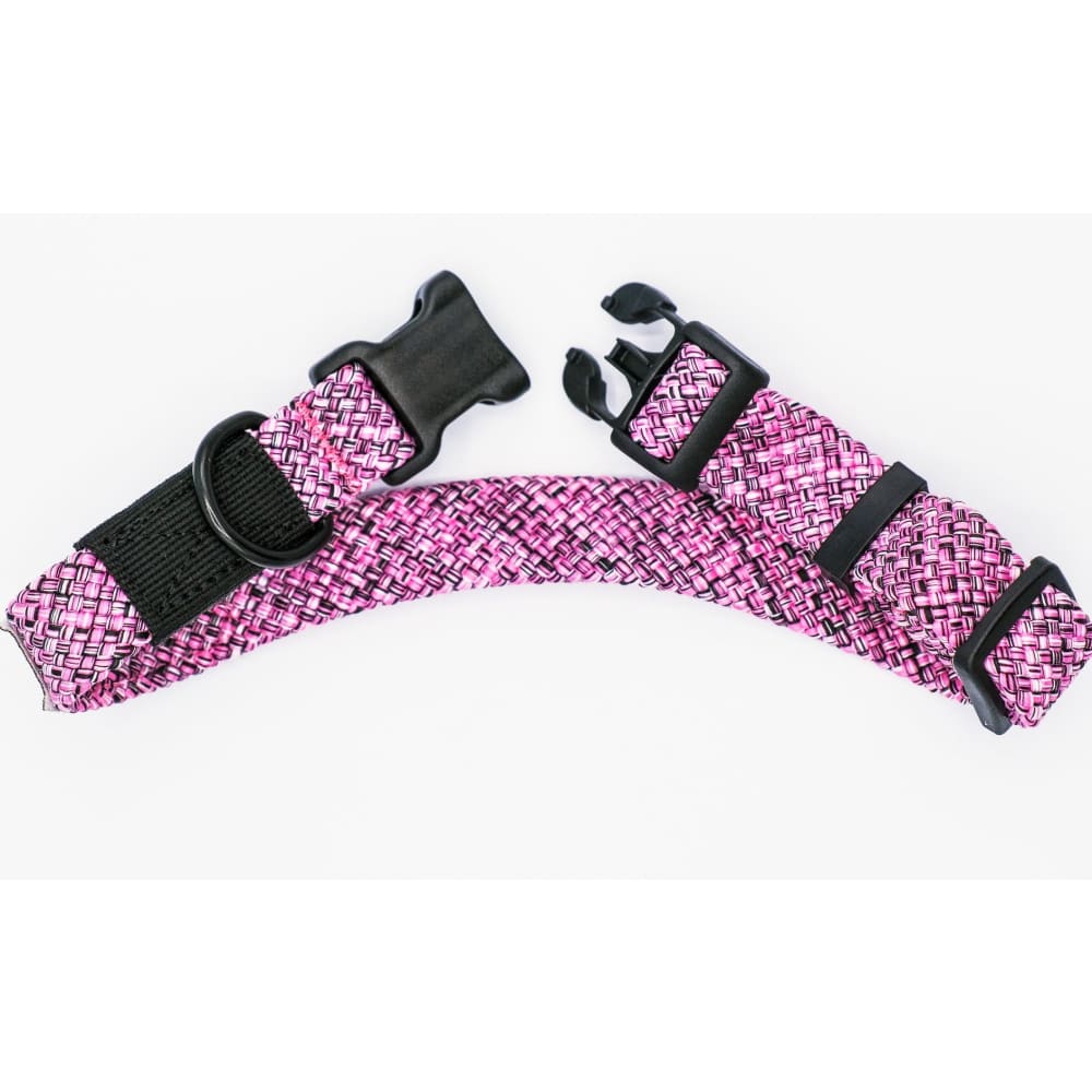 Adventure Style Mountain Blush Climbing Rope Dog Collar