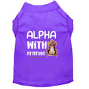 Alpha with Attitude Dog Shirt - Statement Dog Shirts