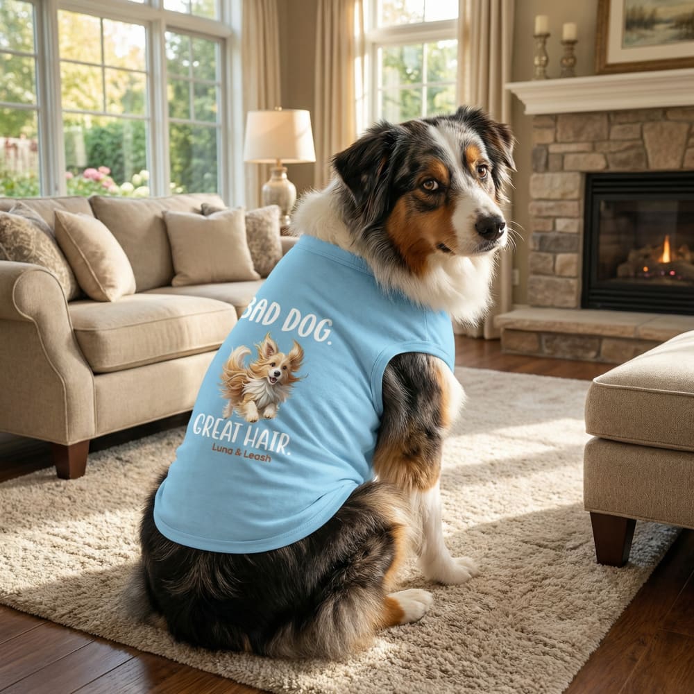 Bad Dog Great Hair Dog Shirt