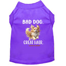 Bad Dog Great Hair Dog Shirt - Funny Dog Shirts