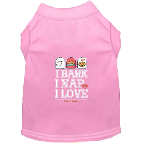 Bark Nap Love Dog Shirt - Funny Dog Shirts
