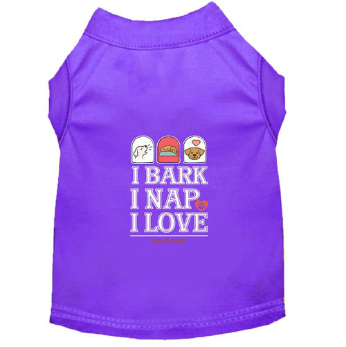 Bark Nap Love Dog Shirt - Funny Dog Shirts