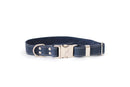 Bestseller Quick-Release Blue Jeans Leather Dog Collar