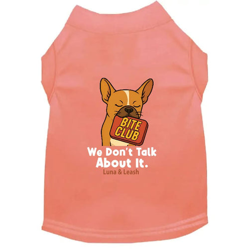 Bite Club Dog Shirt - Dog Shirt Deals
