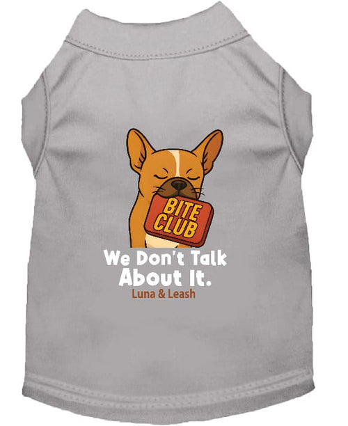 Bite Club Dog Shirt - Funny Dog Shirts