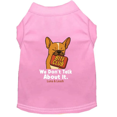 Bite Club Dog Shirt - Funny Dog Shirts