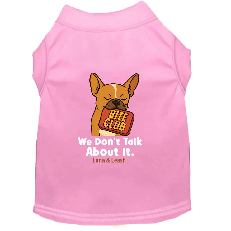 Bite Club Dog Shirt - Funny Dog Shirts