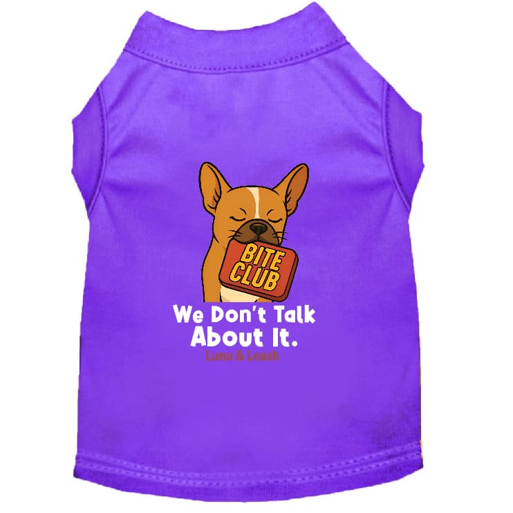 Bite Club Dog Shirt - Funny Dog Shirts