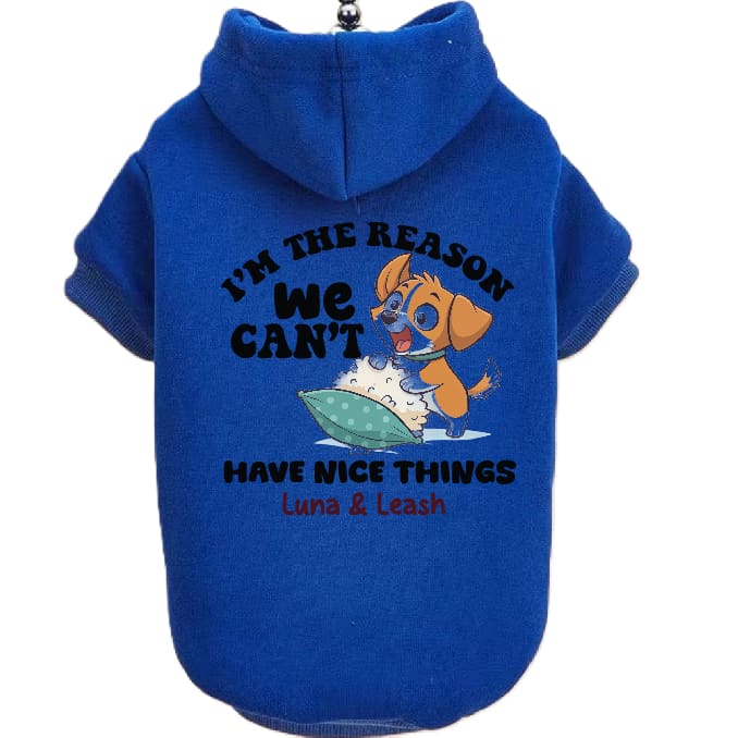 Can’t Have Nice Things Dog Hoodies - Dog Hoodies