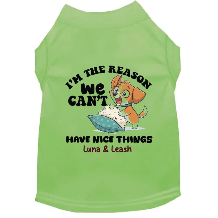 Can’t Have Nice Things Dog Shirt - Dog Shirt