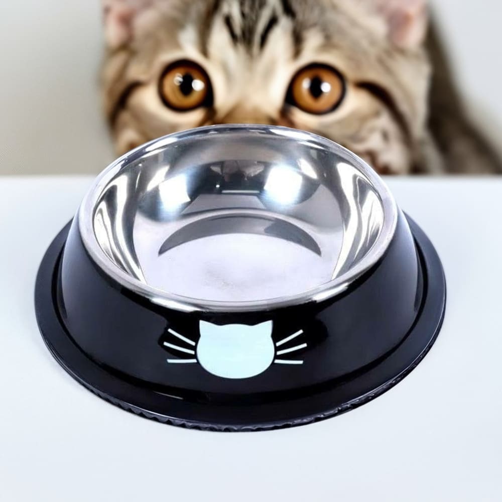 Stainless Steel Cat Bowl – Non Slip Durable & Easy to Clean