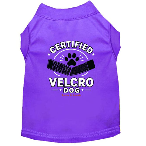 Certified Velcro Dog Shirt - Funny Dog Shirts