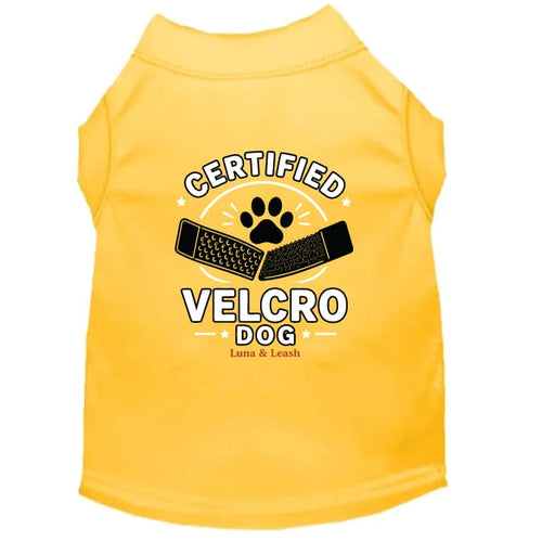 Certified Velcro Dog Shirt - Funny Dog Shirts