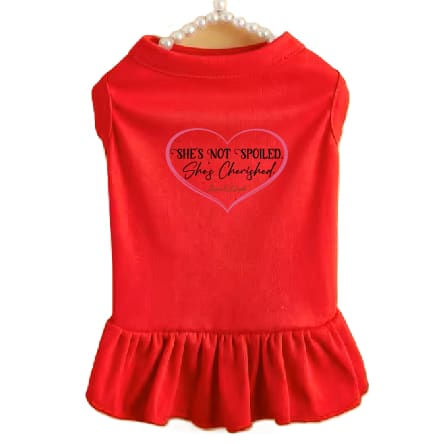 Cherished Sparkle Dog Dress - XL, 14-20 Lbs.