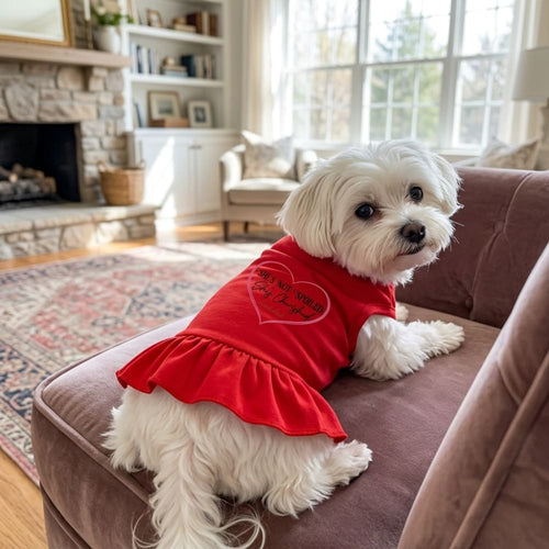 Cherished Sparkle Dog Dress - XL 14-20 Lbs. - Dog Dress
