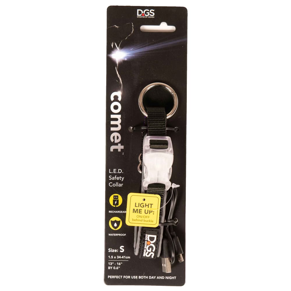 DGS Comet Rechargeable Light Up Dog Collar - Dog Collars