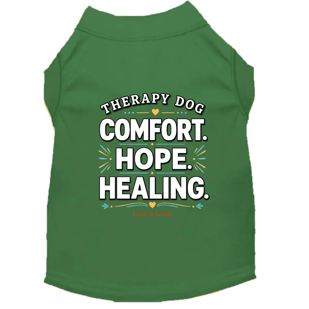 Comfort. Hope. Healing. Therapy Dog Shirt - Therapy Dog