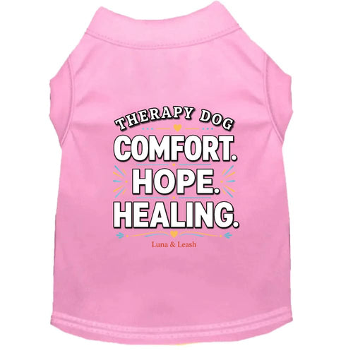 Comfort. Hope. Healing. Therapy Dog Shirt - Therapy Dog