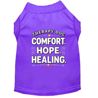 Comfort. Hope. Healing. Therapy Dog Shirt