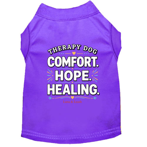 Comfort. Hope. Healing. Therapy Dog Shirt - Therapy Dog