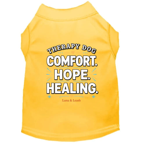 Comfort. Hope. Healing. Therapy Dog Shirt - Therapy Dog