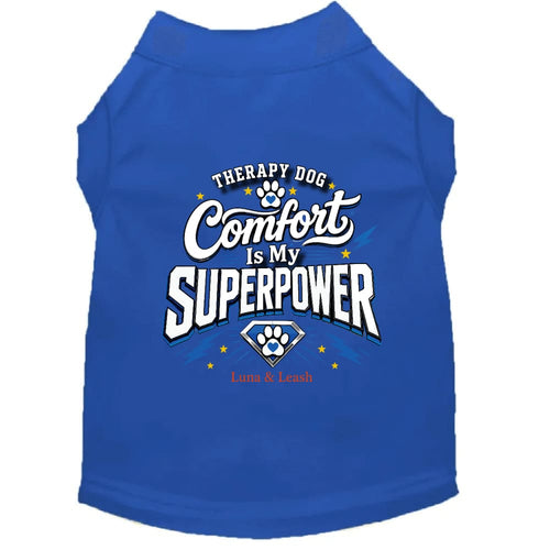 Comfort Is My SUPERPOWER Therapy Dog Shirt - Therapy Dog