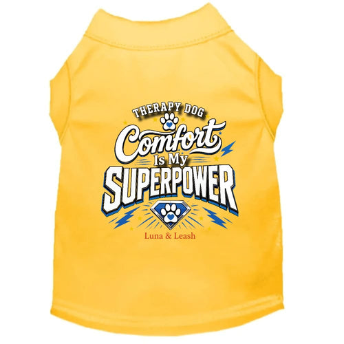 Comfort Is My SUPERPOWER Therapy Dog Shirt - Therapy Dog