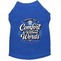 Comfort Without Words Therapy Dog Shirt