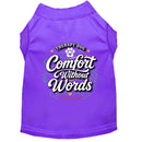 Comfort Without Words Therapy Dog Shirt - Therapy Dog Shirts