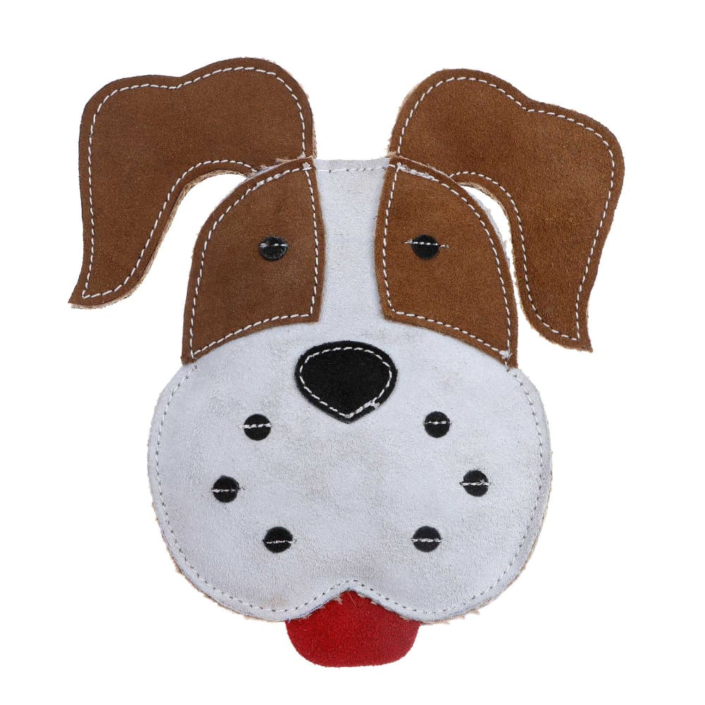 Country Tails Brown/White Face Dog Chew Toy - Dog Chew Toy