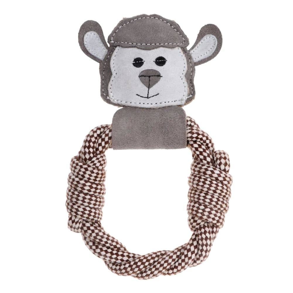 Country Tails Sheep Rope Ring Toy - Dog Chew Toy