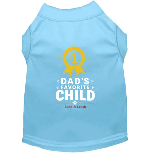 Dad’s Favorite Child Dog Shirt - Funny Dog Shirts