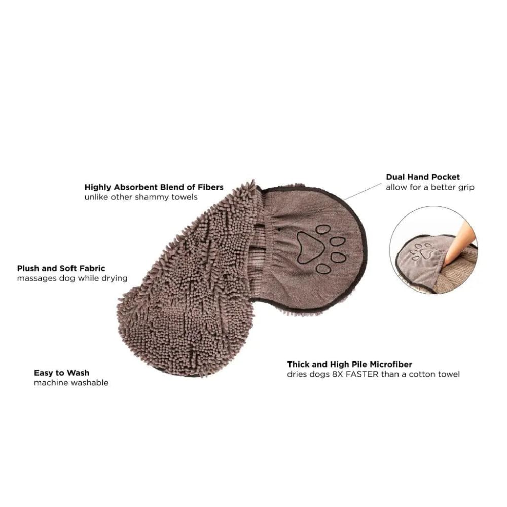 DGS Pet Products Dirty Dog Cleaning Crew Shammy - Dog Shammy