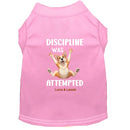 Discipline Was Attempted Dog Shirt - Funny Dog Shirts