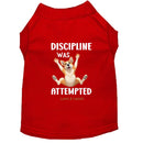 Discipline Was Attempted Dog Shirt - Funny Dog Shirts