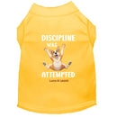 Discipline Was Attempted Dog Shirt - Funny Dog Shirts